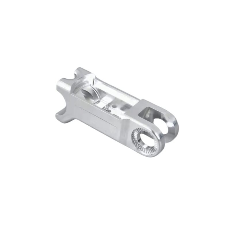 Precision CNC aluminum enclosure for custom electronic components.