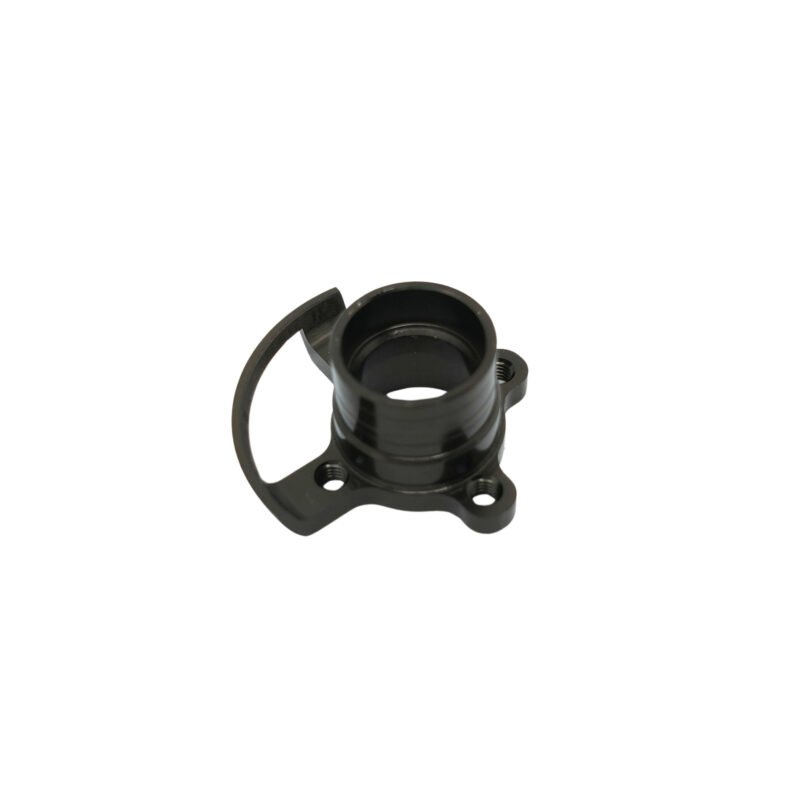 CNC aluminum stator base, precision-machined for drone motor assemblies.