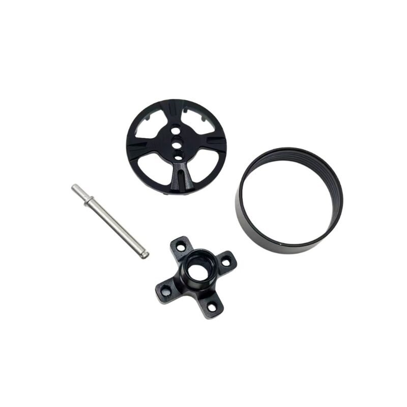 Magnetic rotor ring part machined from A3 steel, balanced for smooth motor performance.