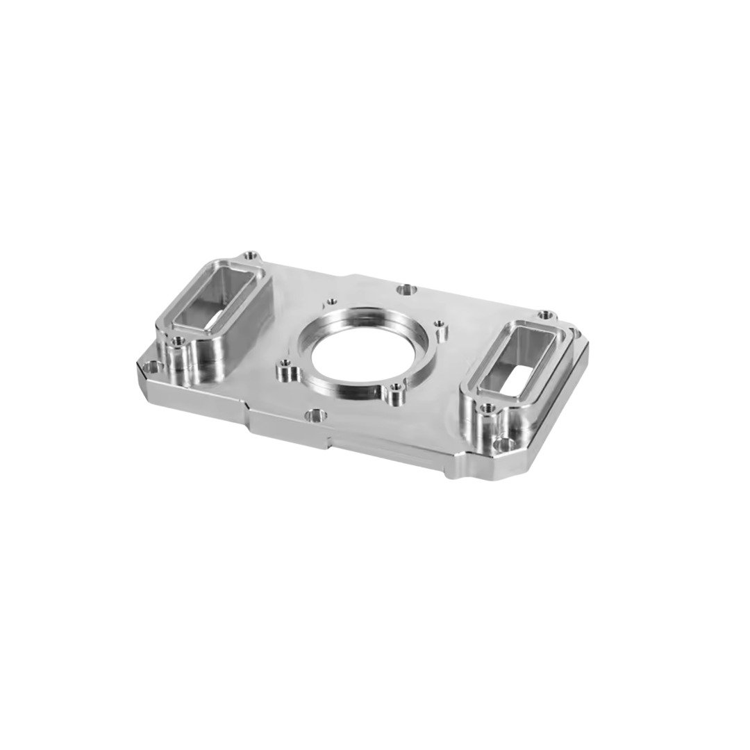 Custom anodized aluminum enclosures produced via CNC machining.