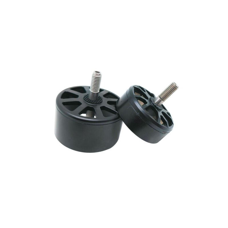 High-precision CNC machined aluminum motor housing used for UAVs and robotics.