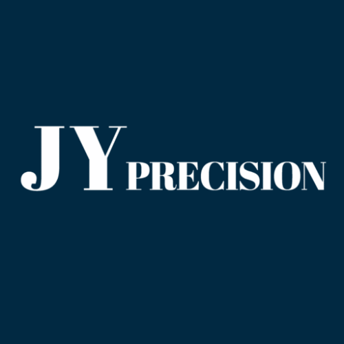 JY Precision company logo – CNC machining factory specializing in custom metal and plastic parts.