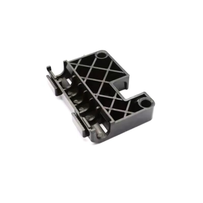Precision-milled POM connector for signal distribution systems.