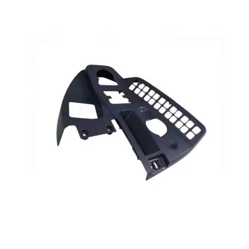 CNC plastic bracket used in high-speed conveyor systems.