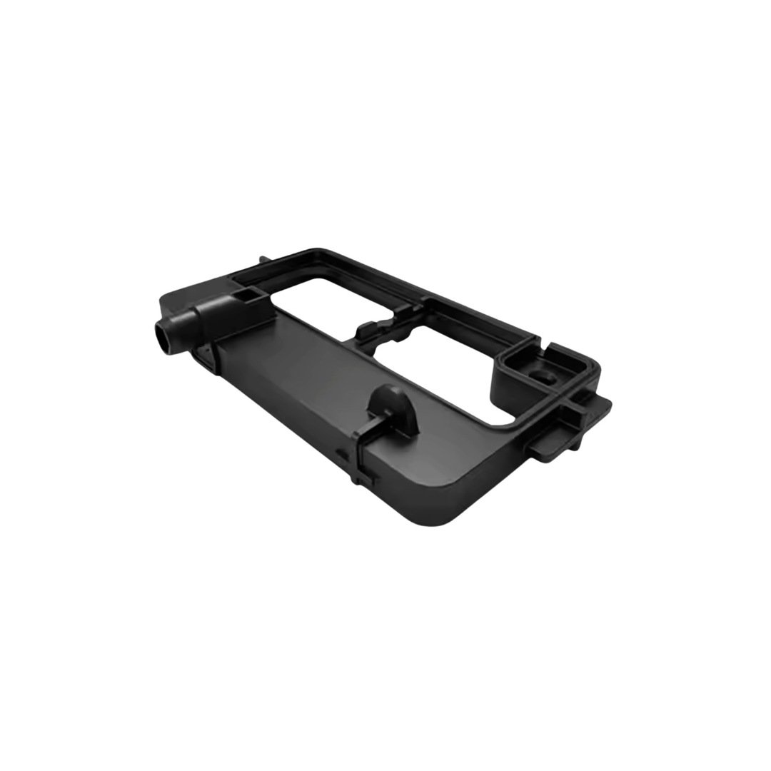 CNC machined ABS plastic housing for electronic control devices.