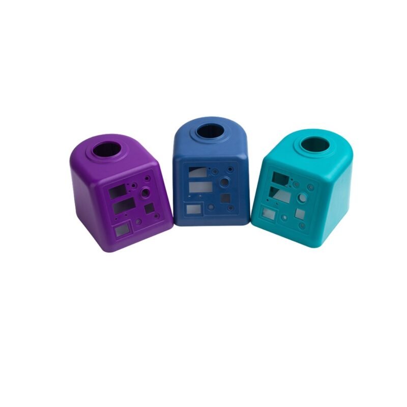 Precision-milled POM connector for signal distribution systems.
