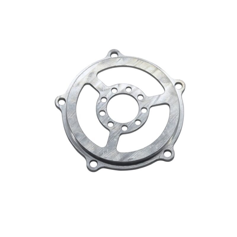 Anti-corrosion stainless steel bracket for marine mounting systems.
