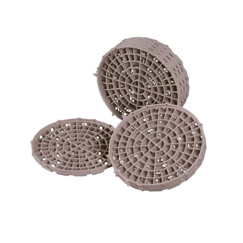 CNC plastic bracket used in high-speed conveyor systems.