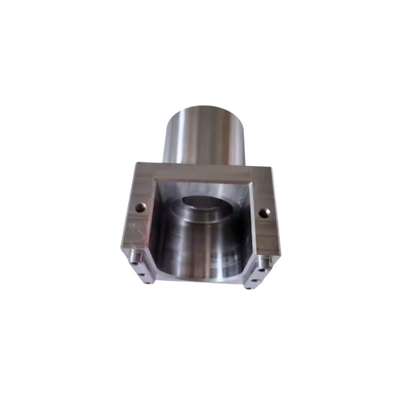 CNC-turned titanium valve seat for automotive engines.