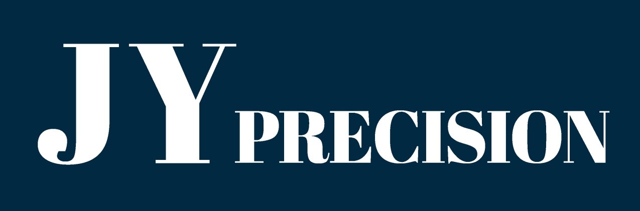 JY Precision company logo – CNC machining factory specializing in custom metal and plastic parts.