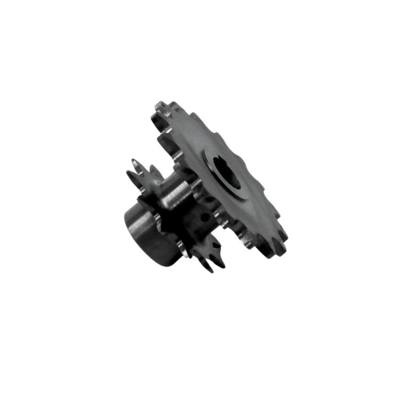 Precision-turned titanium screw for medical surgical assemblies.