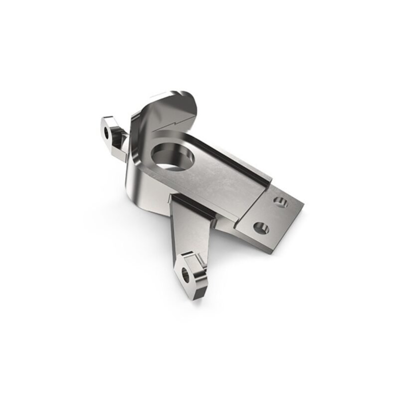 CNC machined stainless steel flange for industrial fluid systems