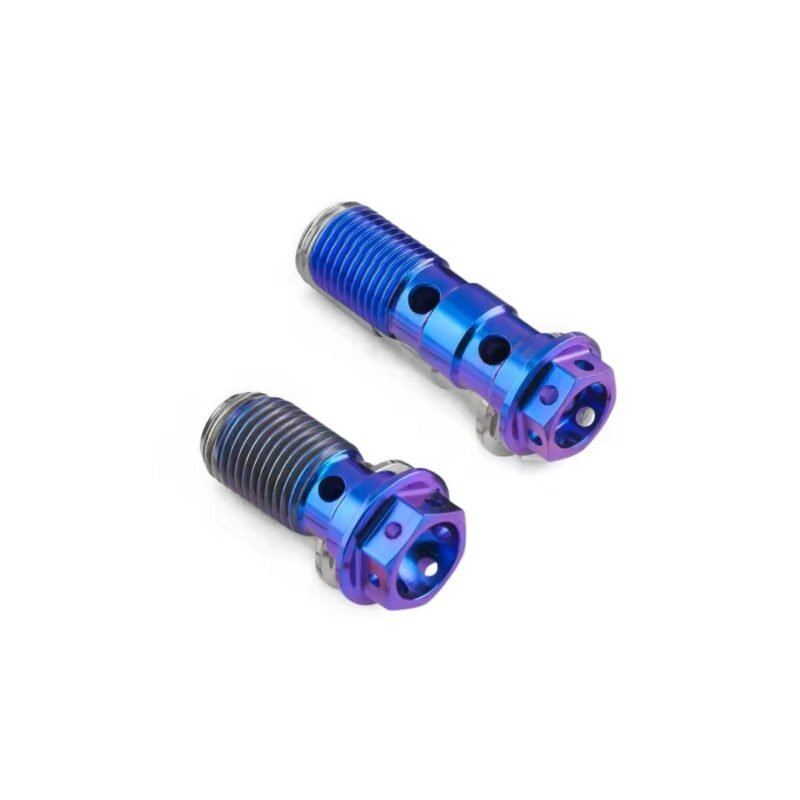 Titanium hardware with saltwater corrosion resistance for marine use
