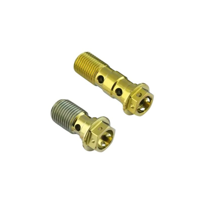 Titanium hardware with saltwater corrosion resistance for marine use